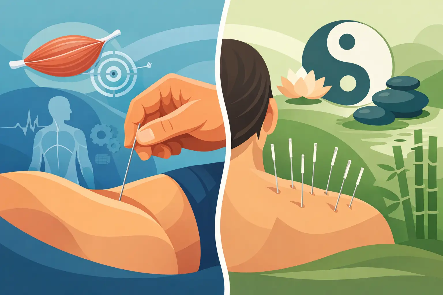 Dry Needling Versus Acupuncture Compared