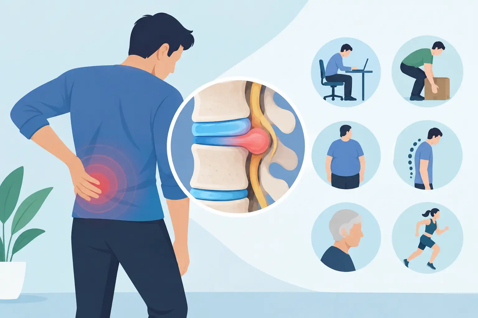Disc Bulge Causes and What Raises Your Risk