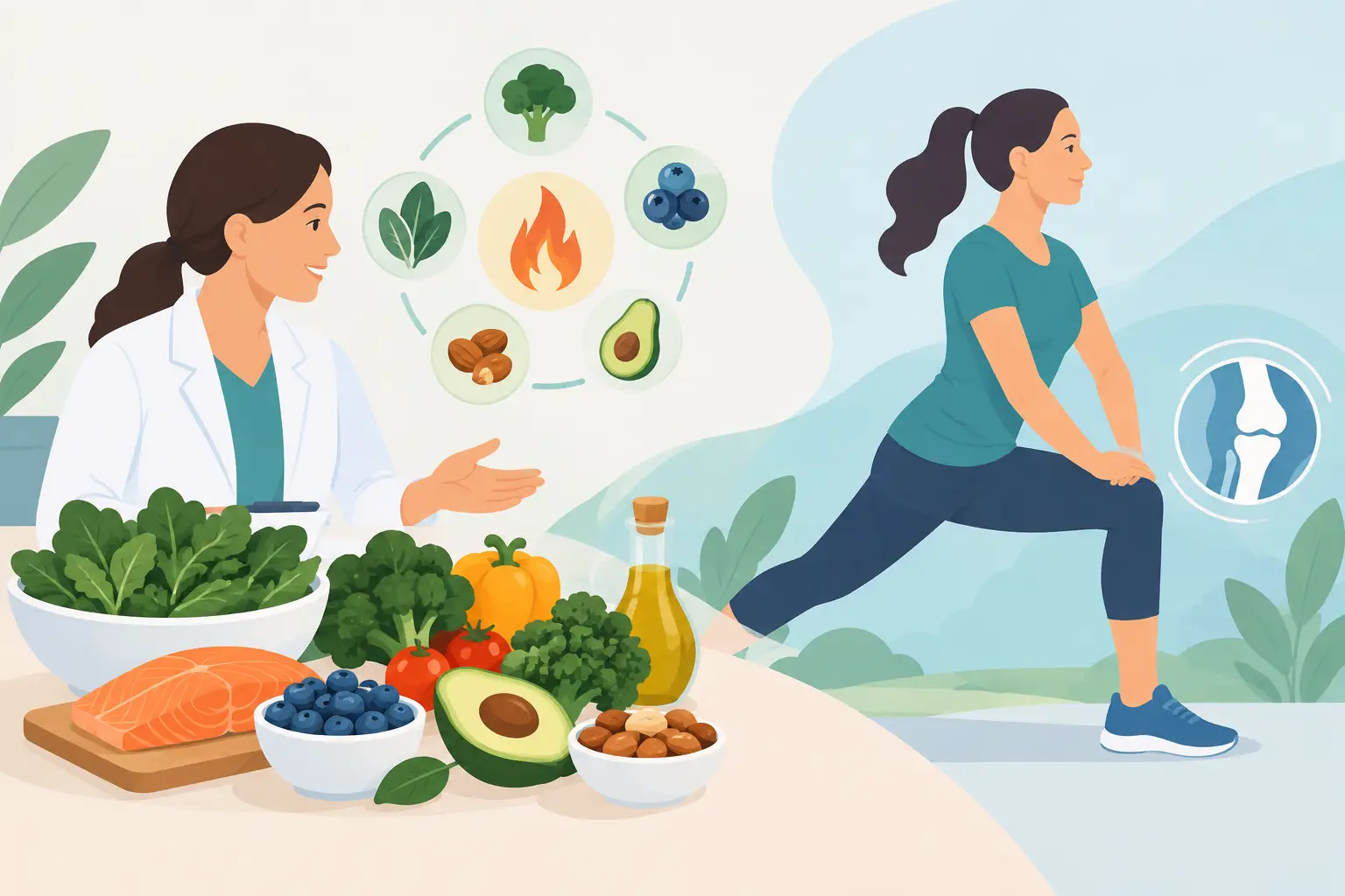 Nutritional Counseling for Inflammation and Mobility
