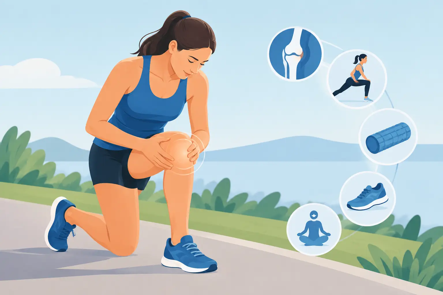 Runner Knee Recovery for a Safer Return