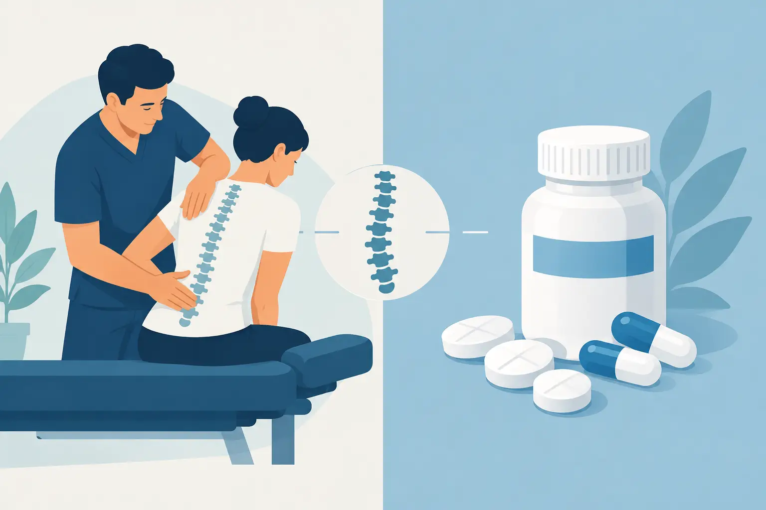 Spinal Adjustment Versus Muscle Relaxers Compared